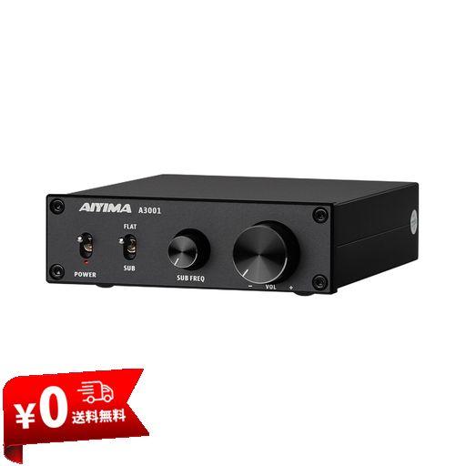 AIYIMA A3001ミニモノラルアンプ300WサブウーファーアンプTPA3255クラスDモノラルアンプ全周波数&サブバスホームオーディオスピーカーアンプ+電源アダプタ付き