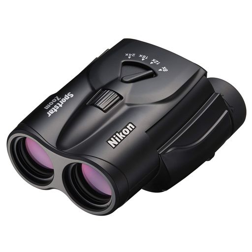 NIKON ズーム双眼鏡 スポーツスターズーム 8-24X25 ポロプリズム式 8-24倍25口径 ブラック SPORTSTAR ZOOM SPZ8-24X25BK ライブ コンサート スポーツ観戦