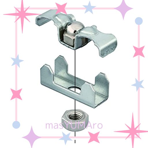 ネグロス電工 軽量床板材用吊り金具 SD-HFL1-W3 20個入り