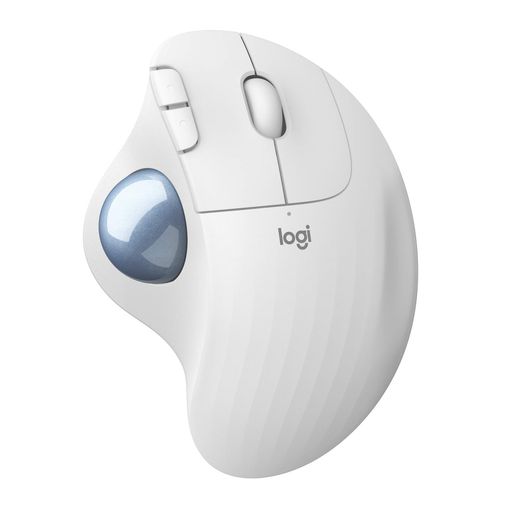 ロジクール ワイヤレスマウス トラックボール 無線 M575OW BLUETOOTH UNIFYING 5ボタン トラックボールマウス ワイヤレス マウス WINDOWS MAC IPAD 電池寿命最大24ケ月 M575 オフホワイト 国内正規品