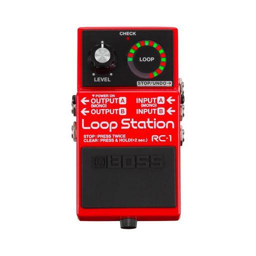 BOSS ボス ループステーション RC-1 ルーパー コンパクトペダル型 シンプル操作 練習/作曲/パフォーマンス LOOP STATION コンパクトエフェクター