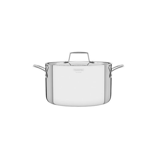 トラモンティーナ ディープ キャセロール 深型 両手鍋 グラーノ 20CM ステンレス製 オール三層 食洗機対応 ガス IH対応 ブラジル製 62144/200 TRAMONTINA