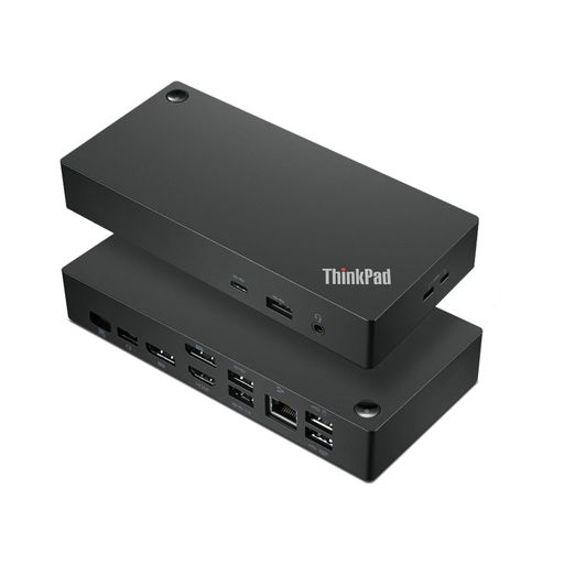 LENOVOTHINKPAD ユニバーサル USB TYPE-C ドック ハブ ドッキングステーション DISPLAYPORT HDMI USB-A USB TYPE-C イーサネット コンボジャック KENSINGTON ロックスロット搭載