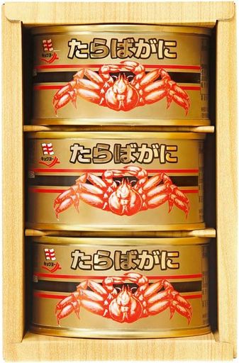 極洋 たらばがに (100G×3缶) 化粧箱入