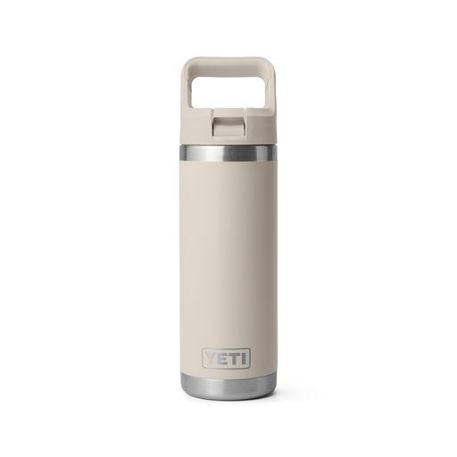 YETI (イエティ) RAMBLER 18オンスボトル 真空断熱 ステンレススチール カラーマッチングストローキャップ付き ケープトープ