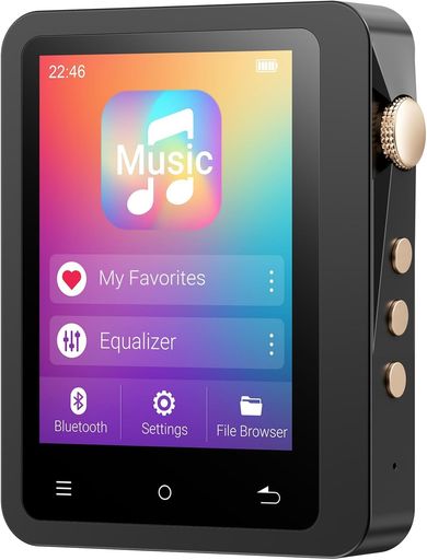 MECHEN HIFI MP3プレーヤー 128GB MICRO SDカード付き BLUETOOTH5.3 ハイレゾ音楽プレーヤー HIFI ロスレスオーディオプレーヤー 1TBまで拡張可能