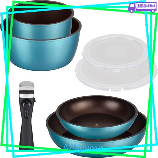 AMAZON限定品】和平フレイズ LYCKA リュッカ フライパンセット 7点