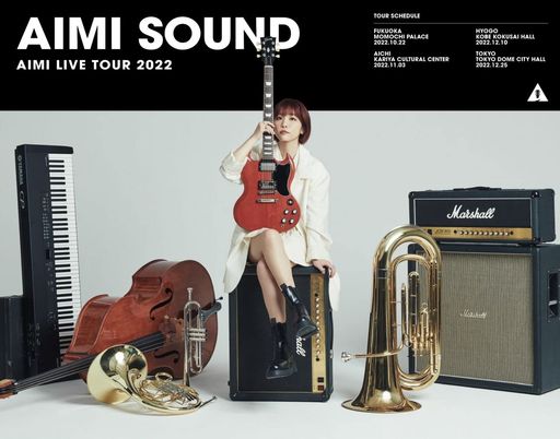 愛美 LIVE TOUR 2022 ”AIMI SOUND” [BLU-RAY] 4,835円