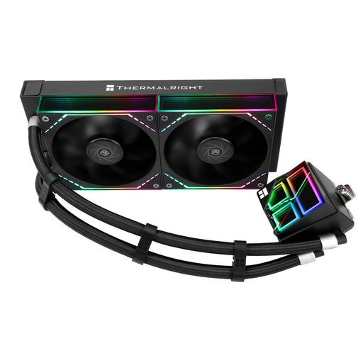 THERMALRIGHT FROZEN INFINITY 240 BLACK 液冷CPUクーラー,ダブルPWMファン,2000RPM,デスクトップ クーラー,AM4/AM5&INTEL 6,832円