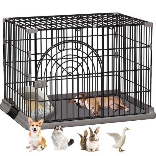 JPDODOJP 犬のケージ 犬 サークル ペットサークル ペットケージ 犬│猫│小動物 折りたたみ可能 組立簡単 脱出防止 掃除簡単 移動便利 室内外兼用 軽量である 安定感ある ペット用品 [サイ… 7,808円
