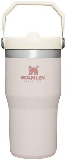 STANLEY ICEFLOW ステンレススチールタンブラー ストロー付き - 真空断熱ウォーターボトル 自宅、オフィス、車用 再利用可能なカップ 漏れ防止 フリップコールド 12時間 アイス2日 (ローズク…