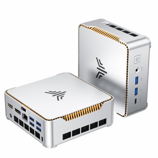 NIPOGI ミニPC 【3500Uより圧倒的高性能】 AMD RYZEN 4300U (64GB +4TB SSD拡張可能) 最大3.7GHZ 4C/4T WINDOWS11 PRO ミニパソコン MINI PC 16GB+1TB 4K 3画面出力