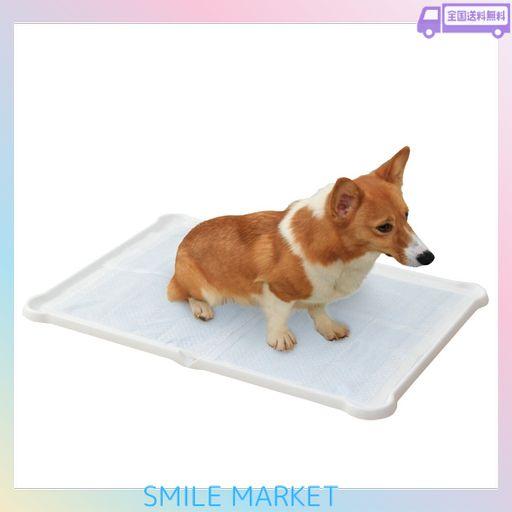 アイリスオーヤマ 犬 トイレ シーツぴたっとトレー ダブルワイド ホワイト P-SPTD
