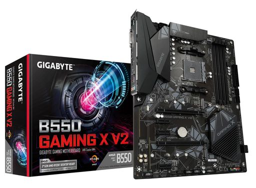GIGABYTE B550 GAMING X V2 AMD RYZEN 5000/4000G/3000シリーズプロセッサ対応 SOCKET AM4 DDR4 ATX マザーボード MB6541