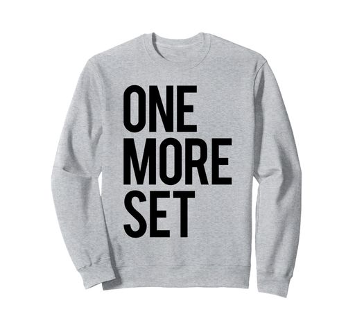 ONE MORE SET ベンチ スクワット ウェイトリフター トレーニング ワークアウト ジム トレーナー