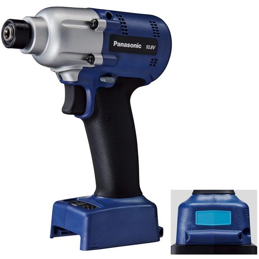 パナソニック(PANASONIC) 充電インパクトドライバー 10.8V 本体のみ 産業用 Sシリーズ ボルト締付 最大締付トルク約35N 6段階締付機能 M5/M6/M8対応 小型 軽量 高耐久仕様 EYSLA1N 27,614円
