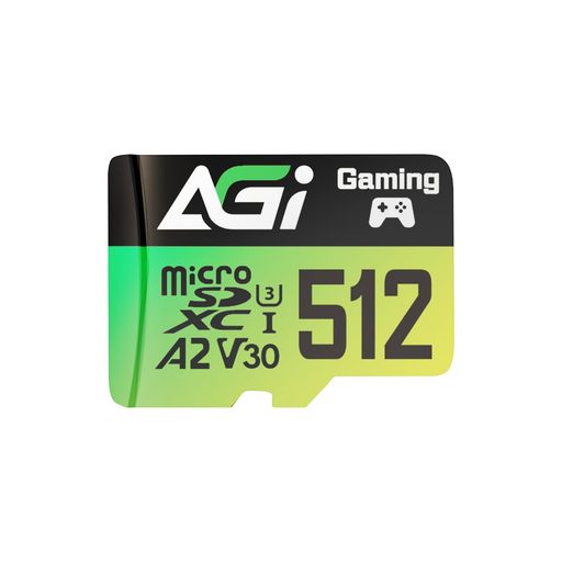 AGI 512GB MICROSD 高速 メモリカード A2 U3 V30 4K C10 TF138 読み込み速度170MB/S 書き込み速度160MB/S スマートフォン タブレット カメラ SWITCH対応