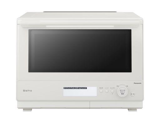 パナソニック オーブンレンジ スチーム ビストロ 30L 2段 スイングサーチ赤外線センサー ホワイト NE-BS8D-W