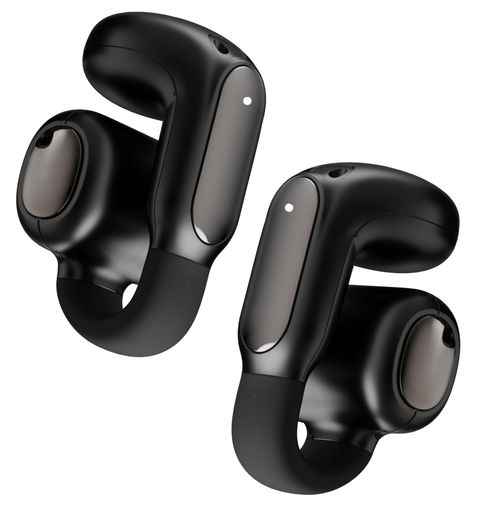 HMUSIC【「ながら聴き」体験再定義】 イヤーカフ ワイヤレスイヤホンBLUETOOTH6.0 「OPEN AUDIO × パノラマ」 オープンイヤー(耳を塞がず全耳型フィット)/耳挟み式/完全ワイヤレス と超軽量設計 …