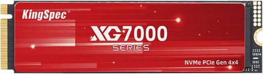 KINGSPEC XG7000 4TB SSD M.2 NVME 2280 PCIE GEN 4.0 X 4 最大読込: 7400MB/S (R:7400MB/S、W:6600MB/S) SSD内蔵 3D NAND メーカー3年保証