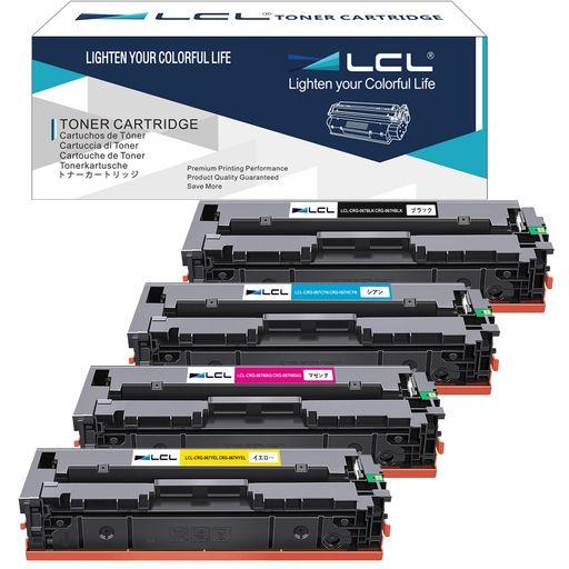 LCL CANON用 キャノン用 CRG-067 CRG-067H (4色セット) 互換トナーカートリッジ 対応機種:CANON SATERA MF656CDW MF654CDW
