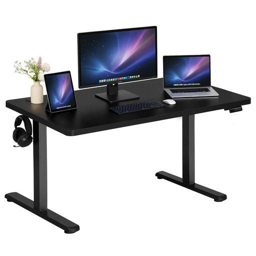 AVOCAHOM 電動昇降式スタンディングデスク 作業机 パソコンデスク ゲーミングデスク 幅 120CM× 奥行 60CM 高さメモリー機能付き 無段階高さ調整 静音 スムーズ自動昇降 耐荷重 70KG 安定 人間工…