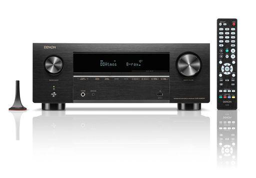 デノン DENON AVR-X3800H 9.4CH AVサラウンドレシーバー 8K ULTRA HD、HDR10+、IMAX ENHANCED、AURO-3D、11.4CHプロセッシング対応 /ブラック AVR-X3800HK