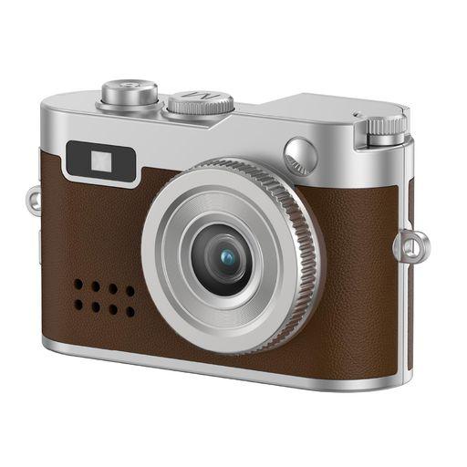 SIGHTRON サイトロン デジタルトイカメラ クッキー 液晶付き 本革 小型 19G NOA0003 チョコ