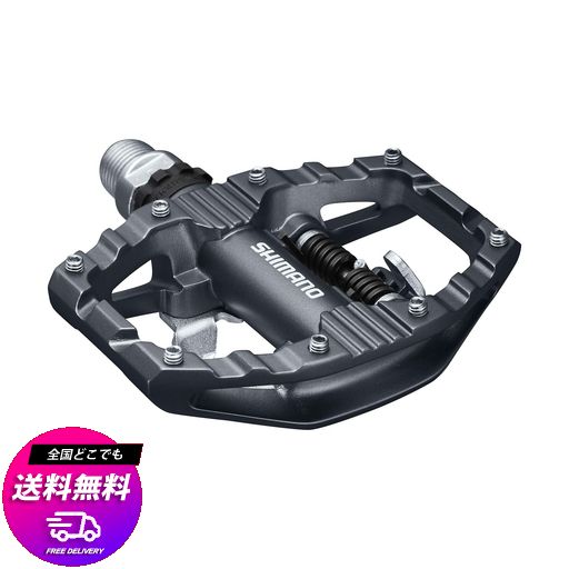 シマノ(SHIMANO) ペダル(SPD) PD-EH500 トレッキング 片面SPD/片面フラット SM-SH56クリート付属 EPDEH500 ブラック