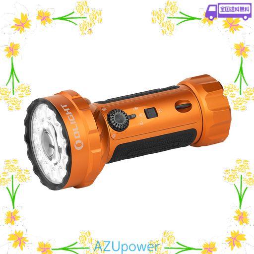 OLIGHT(オーライト) MARAUDER MINI2 懐中電灯 高性能LEDフラッシュライト 強力 ハンディライト 10000ルーメン スポット光束750M 5モード切替 USB-C/MCC充電 防災 停電対策 緊急用 登山 捜索救助 ワーク…