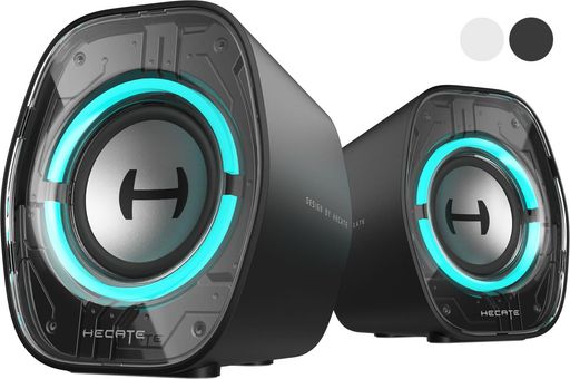 EDIFIER 【エディファイア】 G1000 II PC スピーカー 2.0CH RGB 卓上小型 音質高 | ゲーミングスピーカー PS5 PRO/PS5シリーズ/PS4/SWITCH 2/SWITCHシリーズ対応 |