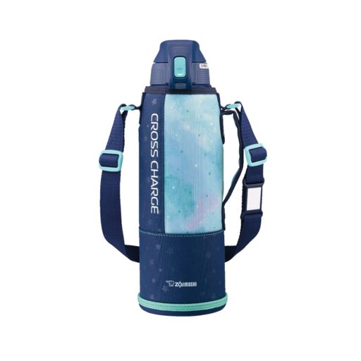 象印マホービン(ZOJIRUSHI) 象印水筒 直飲み スポーツタイプ ステンレスクールボトル 1.5L ネイビーミント SD-FB15-AG