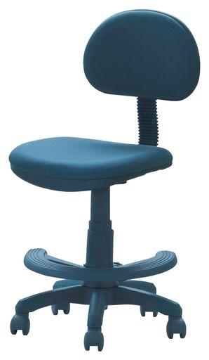 関家具(SEKIKAGU) 学習チェア ファブリック ブルー スキップ 430397