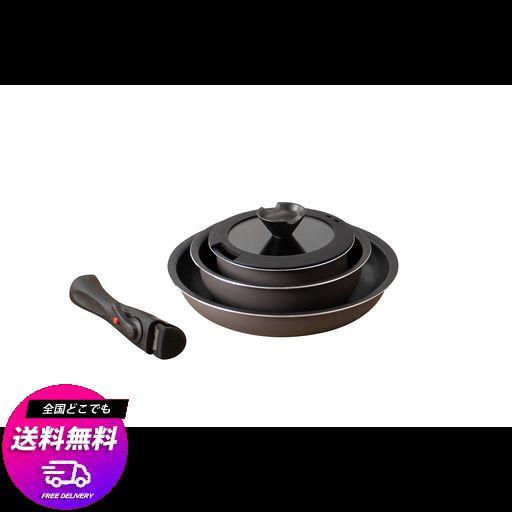 武田コーポレーション 【フライパン・鍋・外せる取っ手】グレー IHダイヤモンドコートパン5点セット IHD-5PSGRY 約幅28.5×奥行12×高さ28.5CM