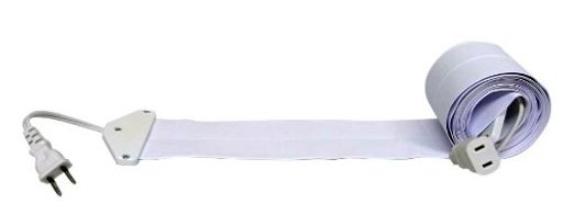 驚くほど薄い延長コード フラットコード 白 3M