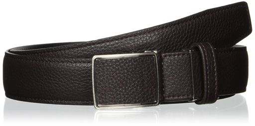 [レザーグッズモリヤ] ベルト メンズ アジャスター 日本製 ワンタッチキーリット ダークブラウン 日本 ウェスト95CMまで対応 (FREE サイズ) 5,731円