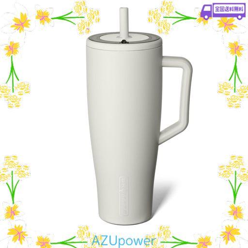 【公式】ブルーメイト エラ デューン 1180ML 真空ストロータンブラー 逆さまにしても漏れないロック機能付き蓋 24時間超えても氷が残る! 驚きの保冷力 炭酸にも使用可 大容量+取っ手付き …