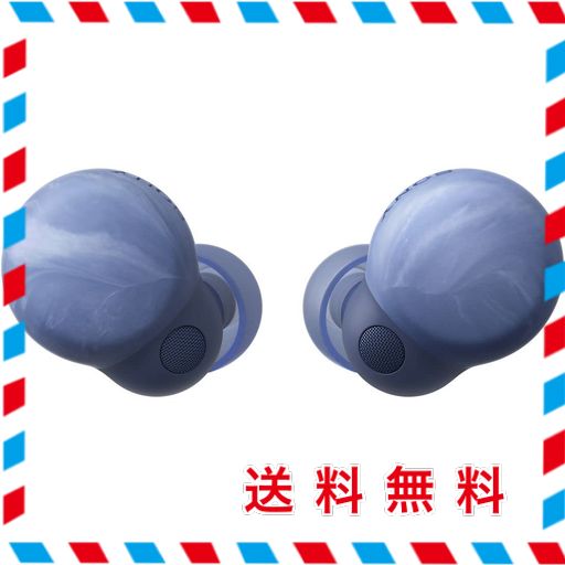 ソニー(SONY) ワイヤレス ノイズキャンセリング ステレオ イヤホン LINKBUDS S WF-LS900N:サステナブル/軽量・小型/ノイキャン/外音取り込み/アースブルー WF-LS900N LC