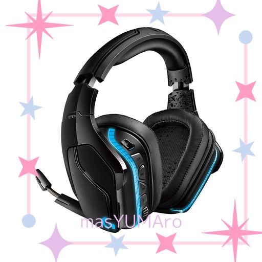 LOGICOOL G ワイヤレス ゲーミングヘッドセット G933S DOLBY 7.1CH ノイズキャンセリング マイク付き LIGHTSYNC RGB USB レシーバー 3.5MMケーブル 有線 対応 軽量 PS5 PS4 PC ゲーミング