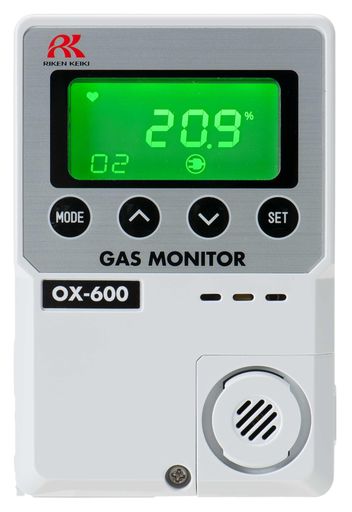 理研計器 簡易定置型酸素濃度計 OX-600-00 イッタイガタ AC100Vシヨウ