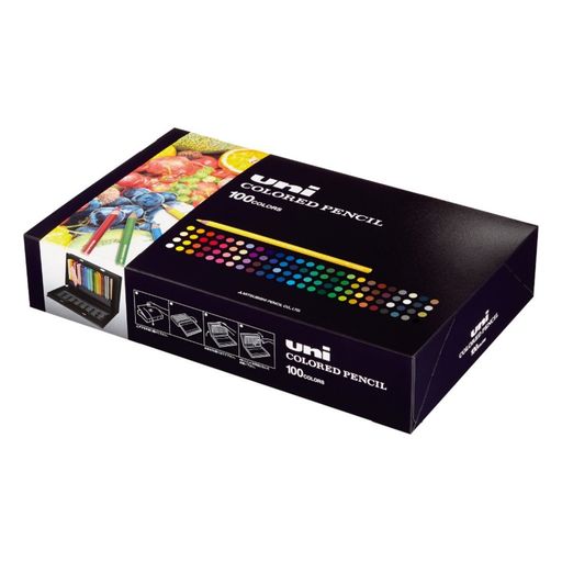 三菱鉛筆 色鉛筆 ユニカラー 100色セット UC100CN2