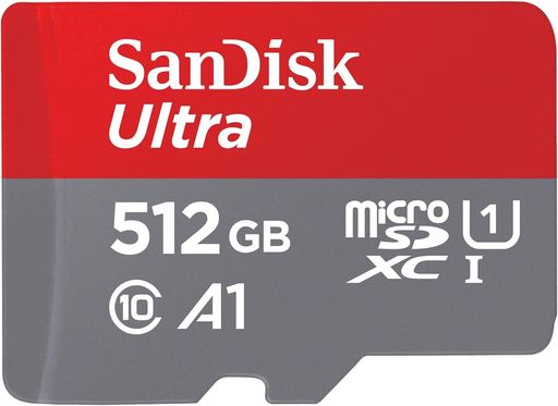 SANDISK SDSQUAC-512G-GN6MA 512GB ULTRA MICROSDXC 150MB S SDアダプター ブラック