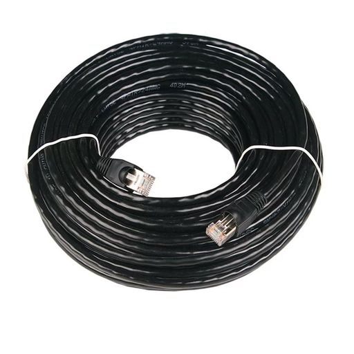 100M CAT5E 屋外仕様 2重被覆 LANケーブル 屋外用 POE対応 ランケーブル 難燃性 耐候性 高耐久 専用ピン付