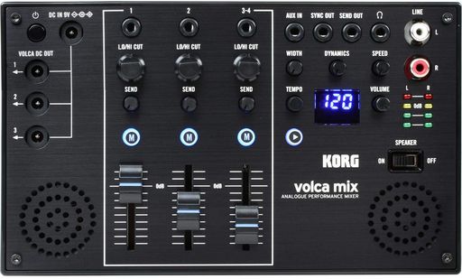 KORG 4チャンネル・アナログ・ミキサー VOLCA MIX