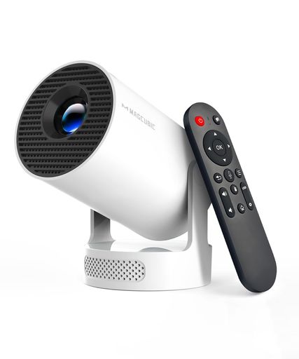 プロジェクター 家庭用 【Android 14搭載・360°HIFI立体スピーカ MAGCUBIC プロジェクター 家庭用 小型 天井投影 ANDROID 14搭載 4K対応