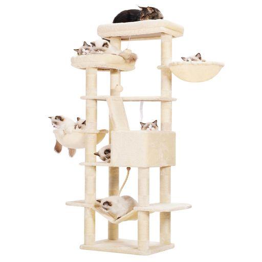 キャットタワー 据え置き型 据え置き型 高173cm Amazon | OSJ キャット