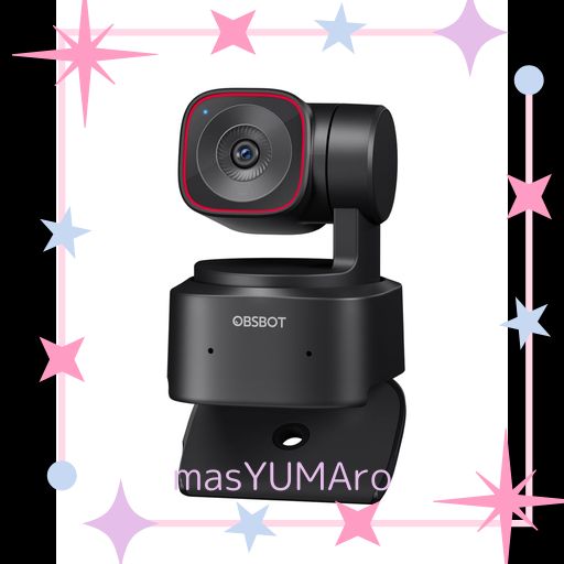 OBSBOT TINY 2 LITE WEBカメラ 4K ウェブカメラ AI搭載 自動追跡 4800万画素 HDR 位相差検出AF フィルター加工 ノイズ低減 会議 ライブ配信 ビデオ通話 PC MAC WINDOWS