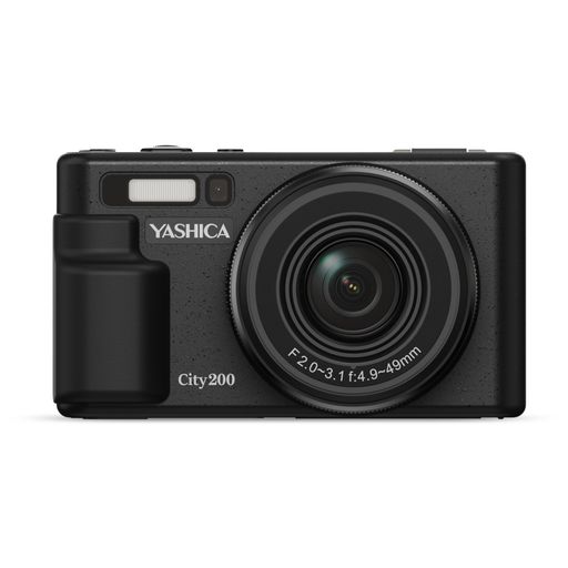 YASHICA CITY 200 13MP 5K ULTRA HD デジタルカメラ ブラック