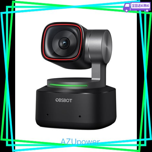 OBSBOT TINY 2 WEBカメラ AI自動追跡 ウェブカメラ HDR 4K 5000万画素