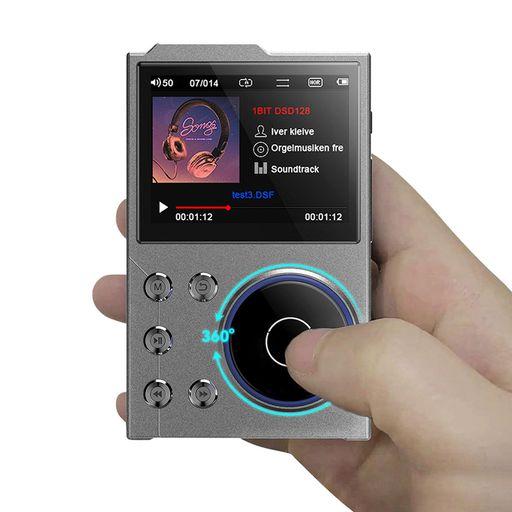 BLUETOOTH 5.3 対応 HIFI MP3 プレーヤー、ロスレス DSD FLAC